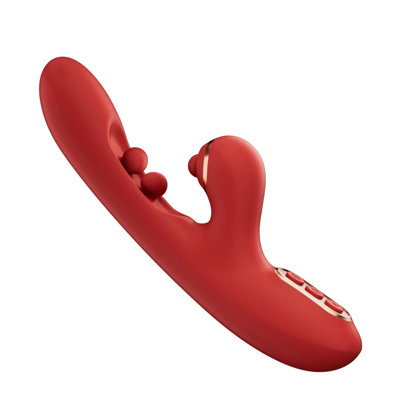 TICKLER Wippender G-Punkt-Vibrator & Klopfender Klitorisanreger
